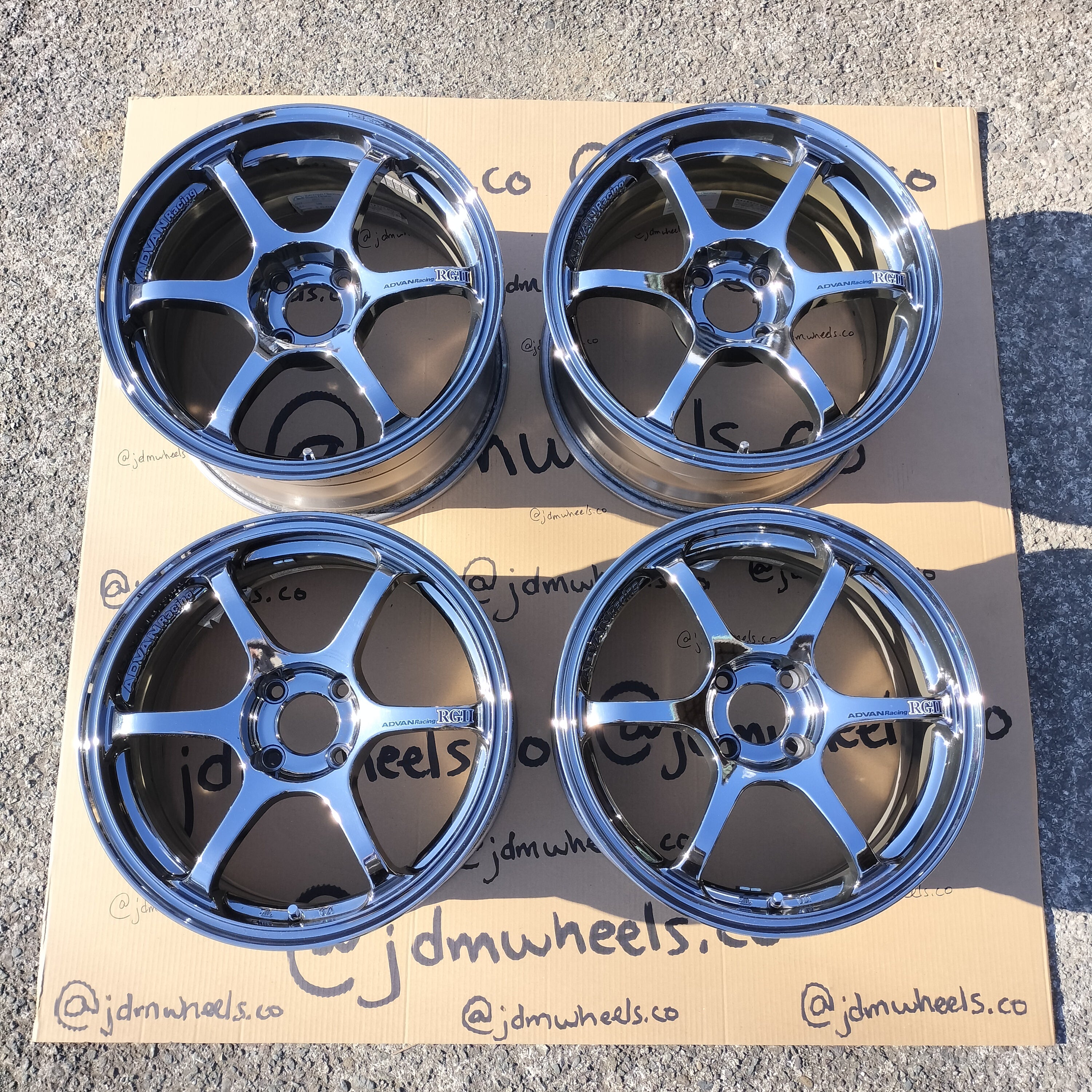 Advan Racing RGII 16x7+35 & 16x8+38 4x100 – JDM Wheels Co