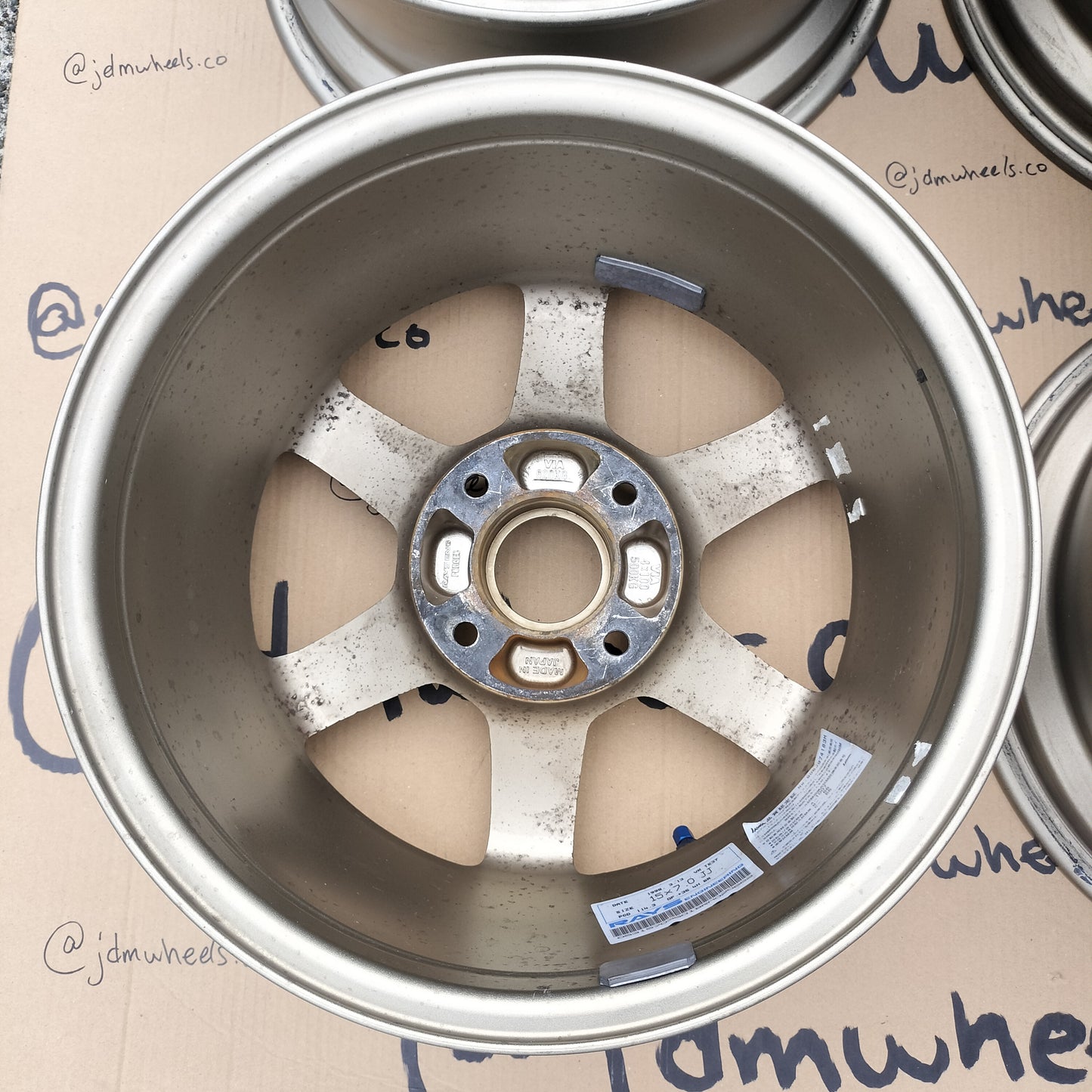 Rays Volk TE37 15x7+35 4x114.3