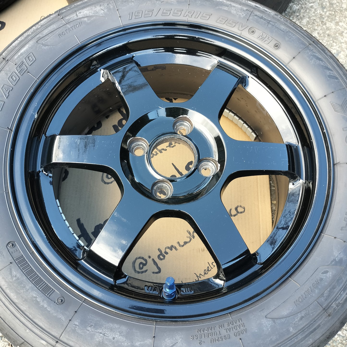 Rays Volk TE37 15x6.5+39 4x100