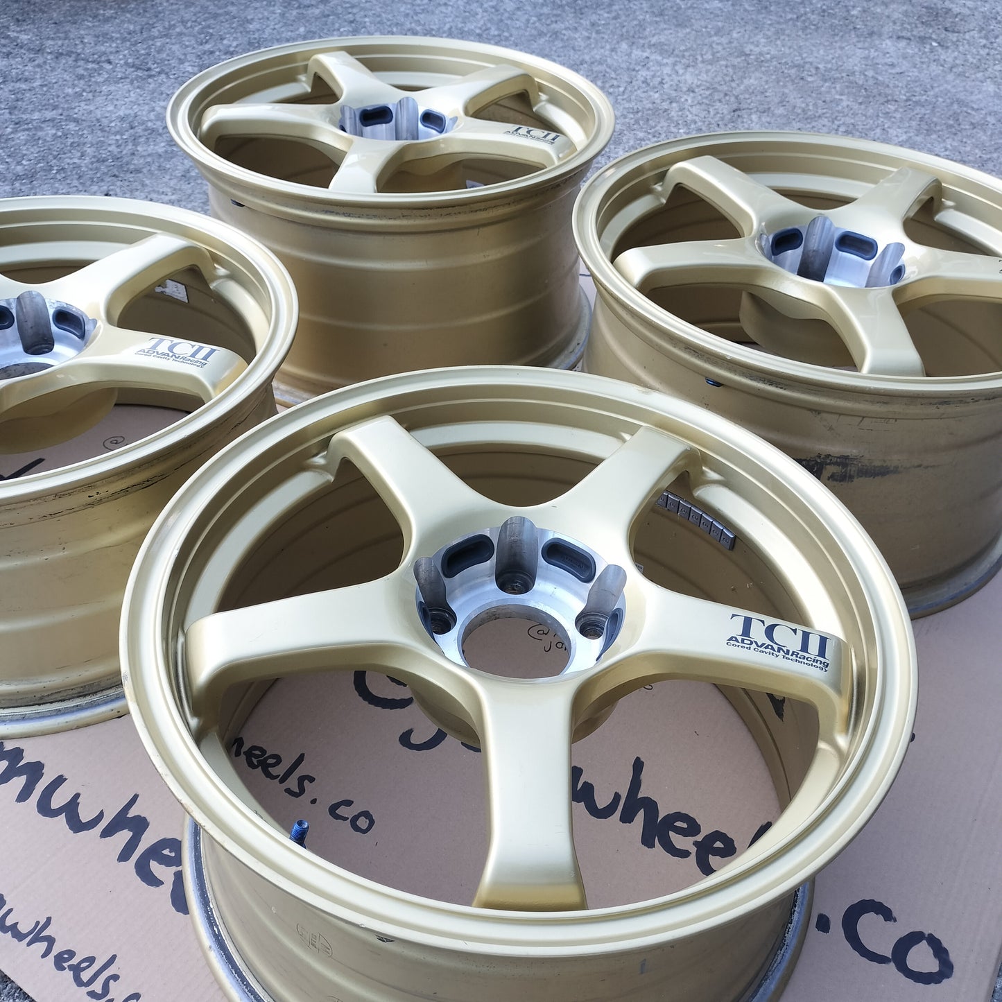 Advan Racing TCII 17x8.5+37 & 18x9.5+35 5x114.3