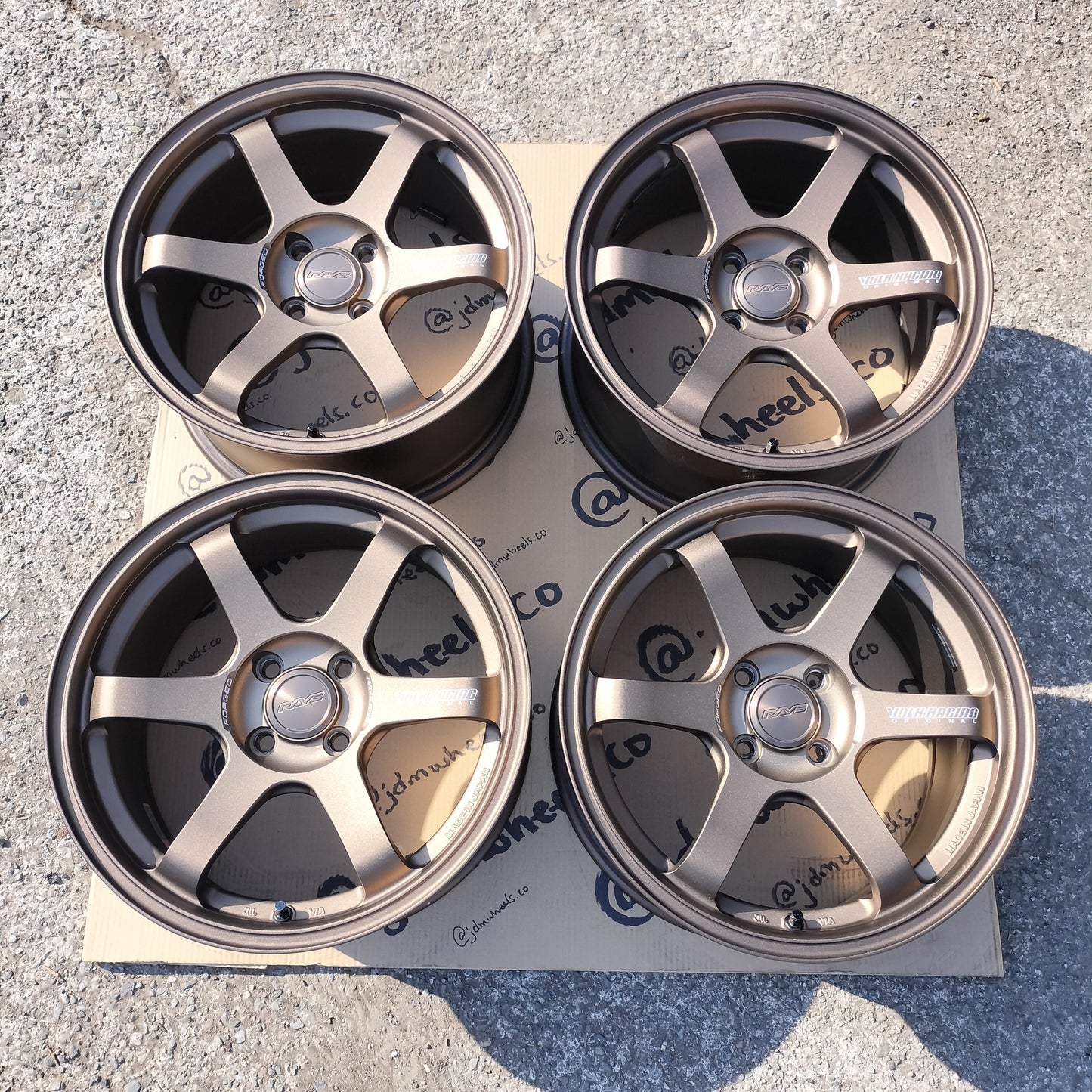 Rays Volk TE37 Sonic 16x8+35 4x100