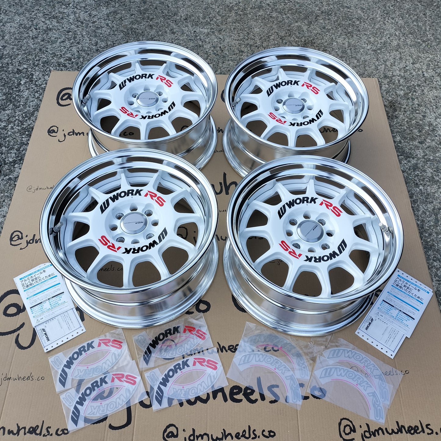 Work Emotion RS11 15x7+27 4x100